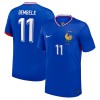 Maglia ufficiale Francia Dembele 11 Casa Euro 2024 per Uomo